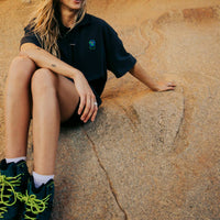 POLO OVERSIZE ANTRACITA