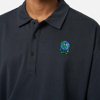 POLO OVERSIZE ANTRACITA
