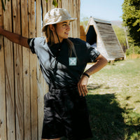 SHORTS MUJER PAMPA NEGROS