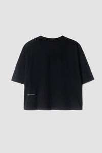 BLACK WOMEN'S TRAIN T-SHIRT