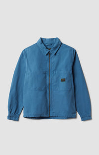 BLUE CRD ZIPPER JACKET