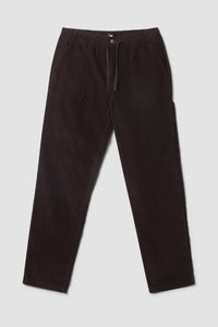 BROWN CHECK STRAIGHT PANT