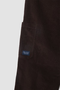 BROWN CHECK STRAIGHT PANT