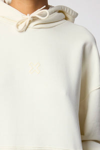 SUDADERA CON CAPUCHA BONFIRE CREMA