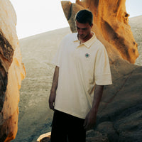 POLO OVERSIZE CREMA