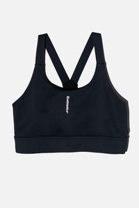 DEEP BLACK ACTIVE WOMAN TOP