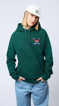 SUDADERA CON CAPUCHA CLASSIC VERDE