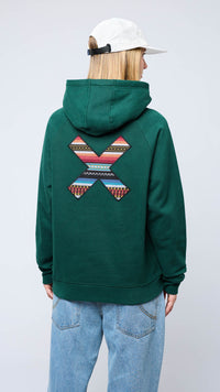 SUDADERA CON CAPUCHA CLASSIC VERDE