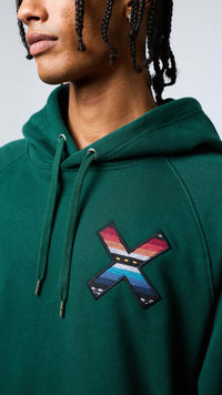 SUDADERA CON CAPUCHA CLASSIC VERDE