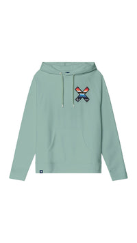 SUDADERA CON CAPUCHA CLASSIC MENTA