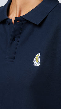 POLO BANANA AZUL MARINO