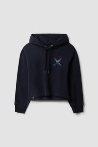NAVY CLASSIC WOMAN HOODIE