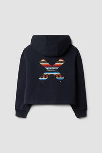 NAVY CLASSIC WOMAN HOODIE