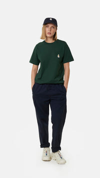 CAMISETA POCKET BANANA VERDE