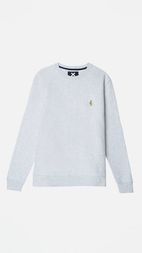 SUDADERA BANANA LIGHT GREY MELANGE
