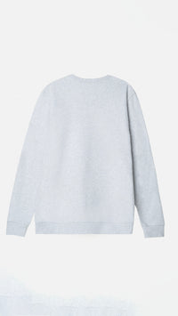 SUDADERA BANANA LIGHT GREY MELANGE