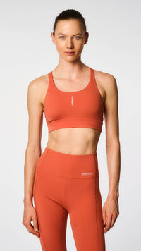 VOLCANO RED WOMEN'S ACTIVE TOP