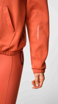 VOLCANO RED TECH HOODIE