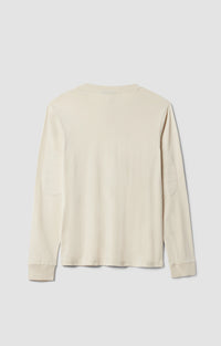 CAMISETA MANGA LARGA BASIC PREMIUM CRD BLANCO ROTO