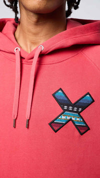 SUDADERA CON CAPUCHA CLASSIC ROJA