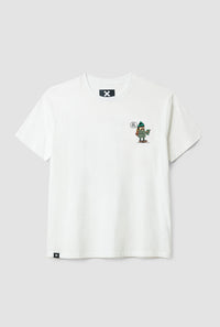 WHITE CHASE TEE
