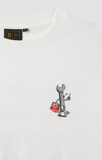 CAMISETA TOOL CRD BLANCA