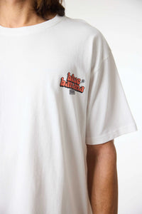 WHITE HAKUBA TEE