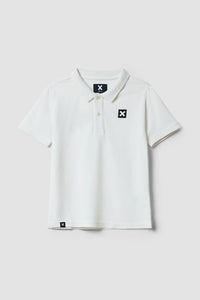 POLO KIDS NATURE BLANCO
