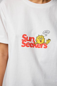 CAMISETA SUN SEEKERS BLANCA