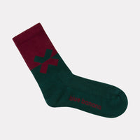 PLUM YING YANG SOCKS
