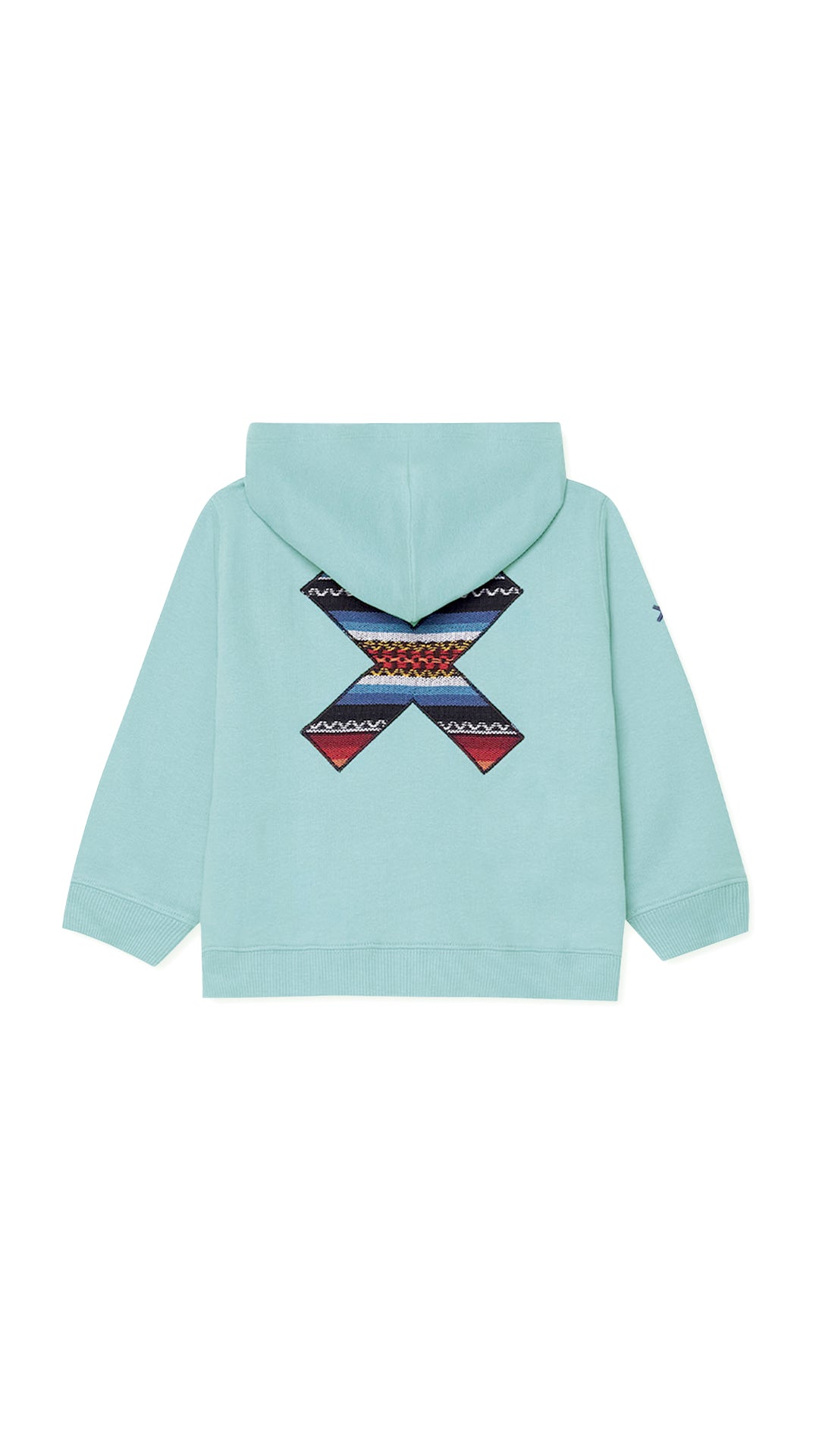 SUDADERA CON CAPUCHA KIDS CLASSIC ACQUA