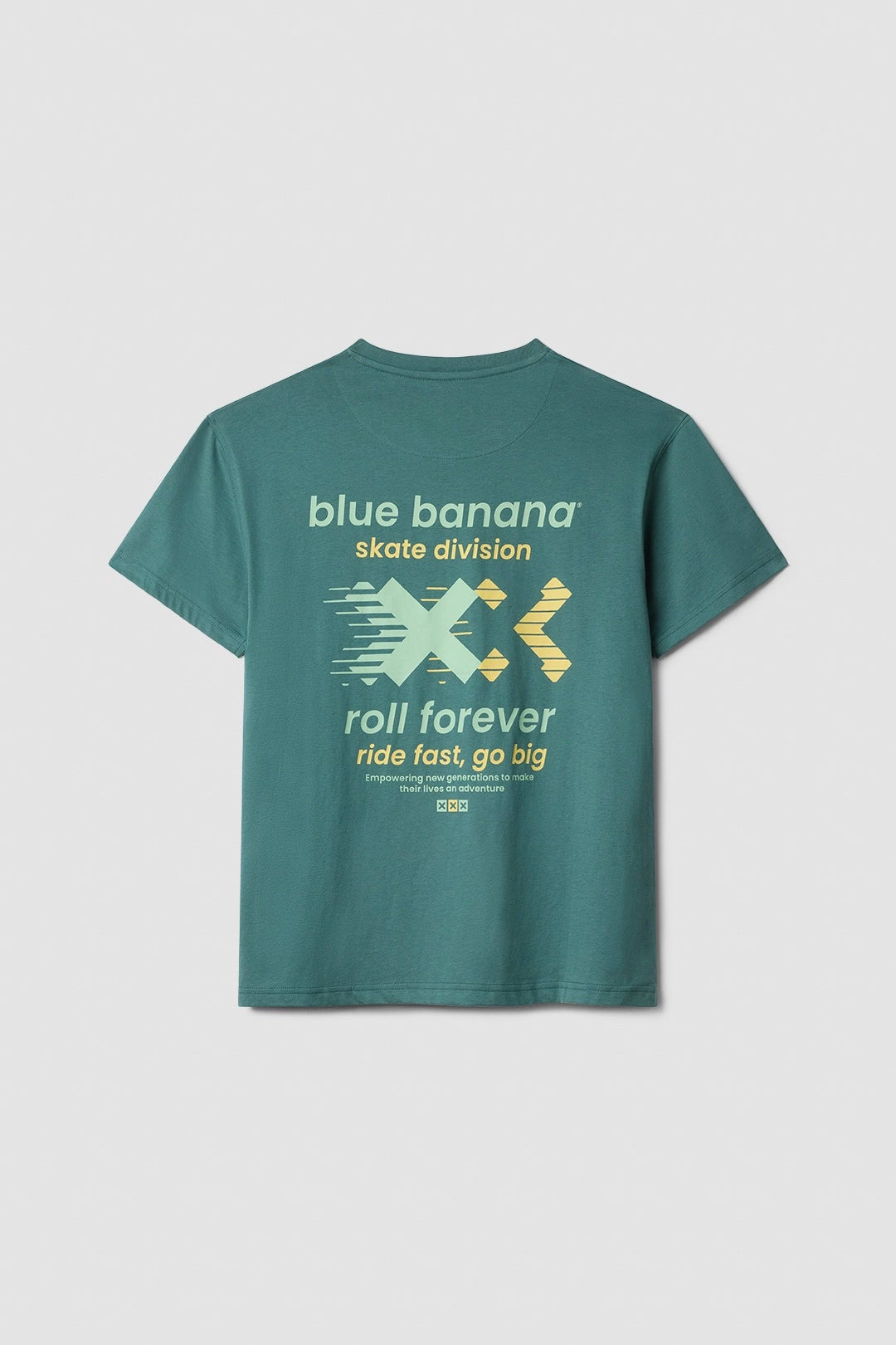 AMAZON GREEN BLOCK TEE