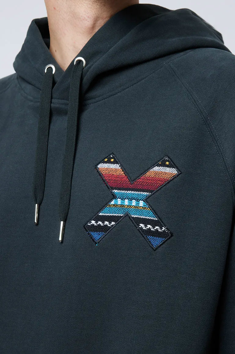 SUDADERA CON CAPUCHA CLASSIC ANTRACITA