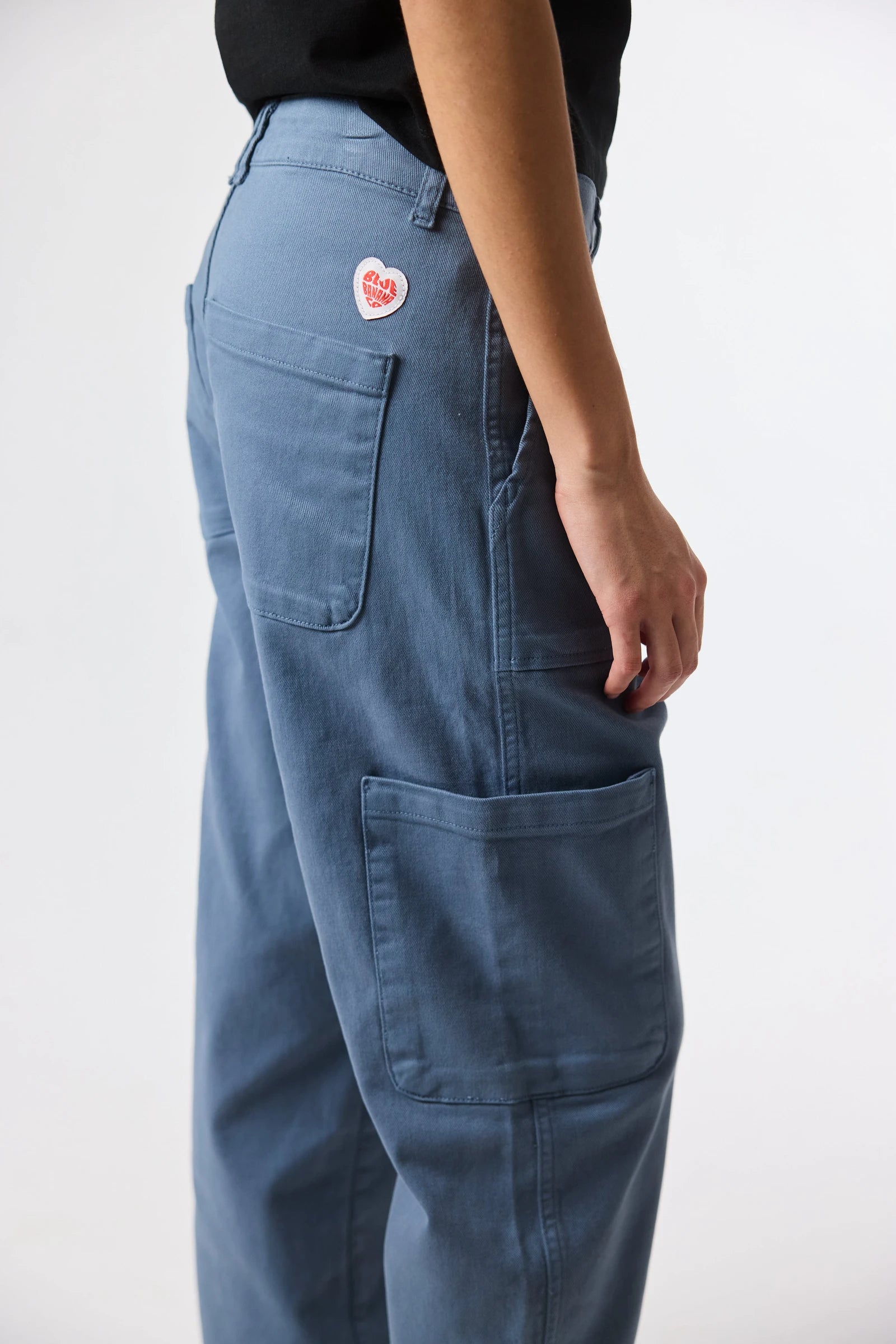 ANTHRACITE HEART WOMAN CARGO PANT