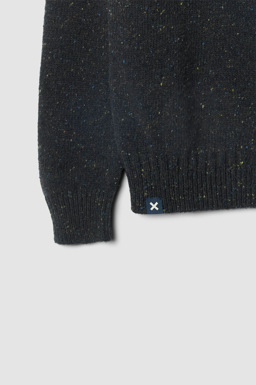 ANTHRACITE PATH KNITTED SWEATER