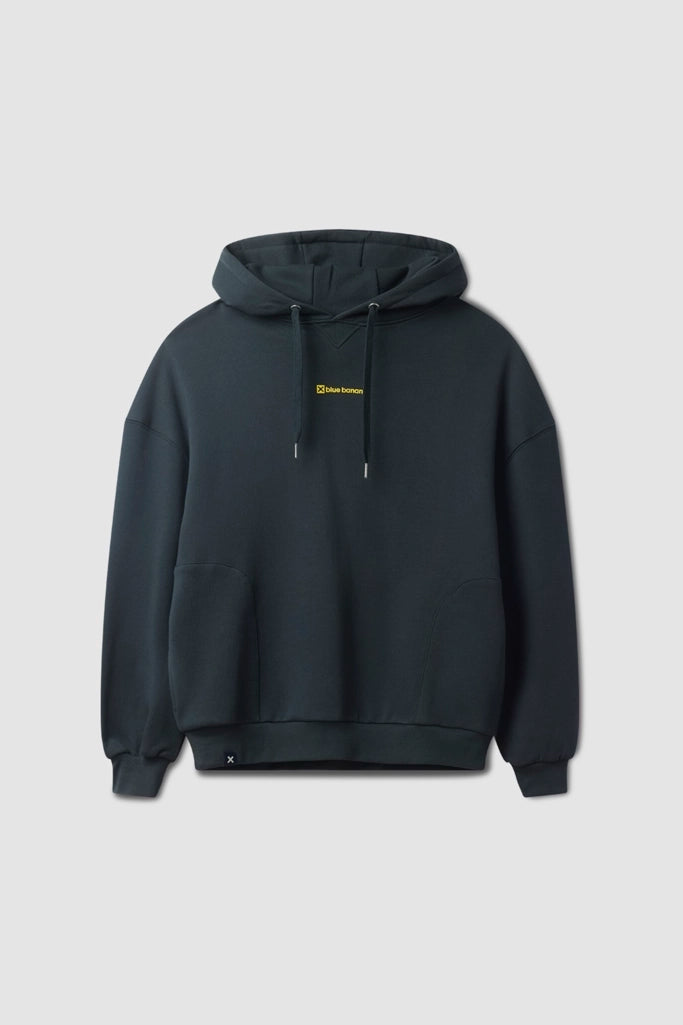 SUDADERA CON CAPUCHA CLEAN ANTRACITA