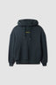 SUDADERA CON CAPUCHA CLEAN ANTRACITA