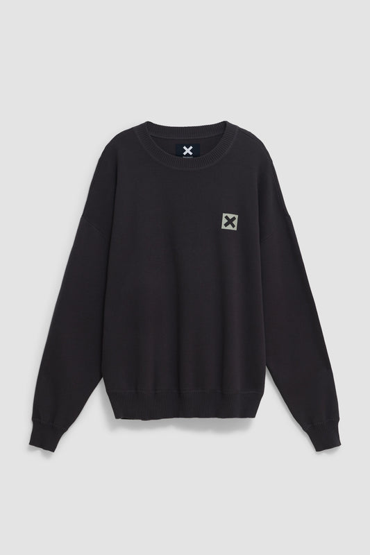 ANTHRACITE PIKE KNITTED SWEATER