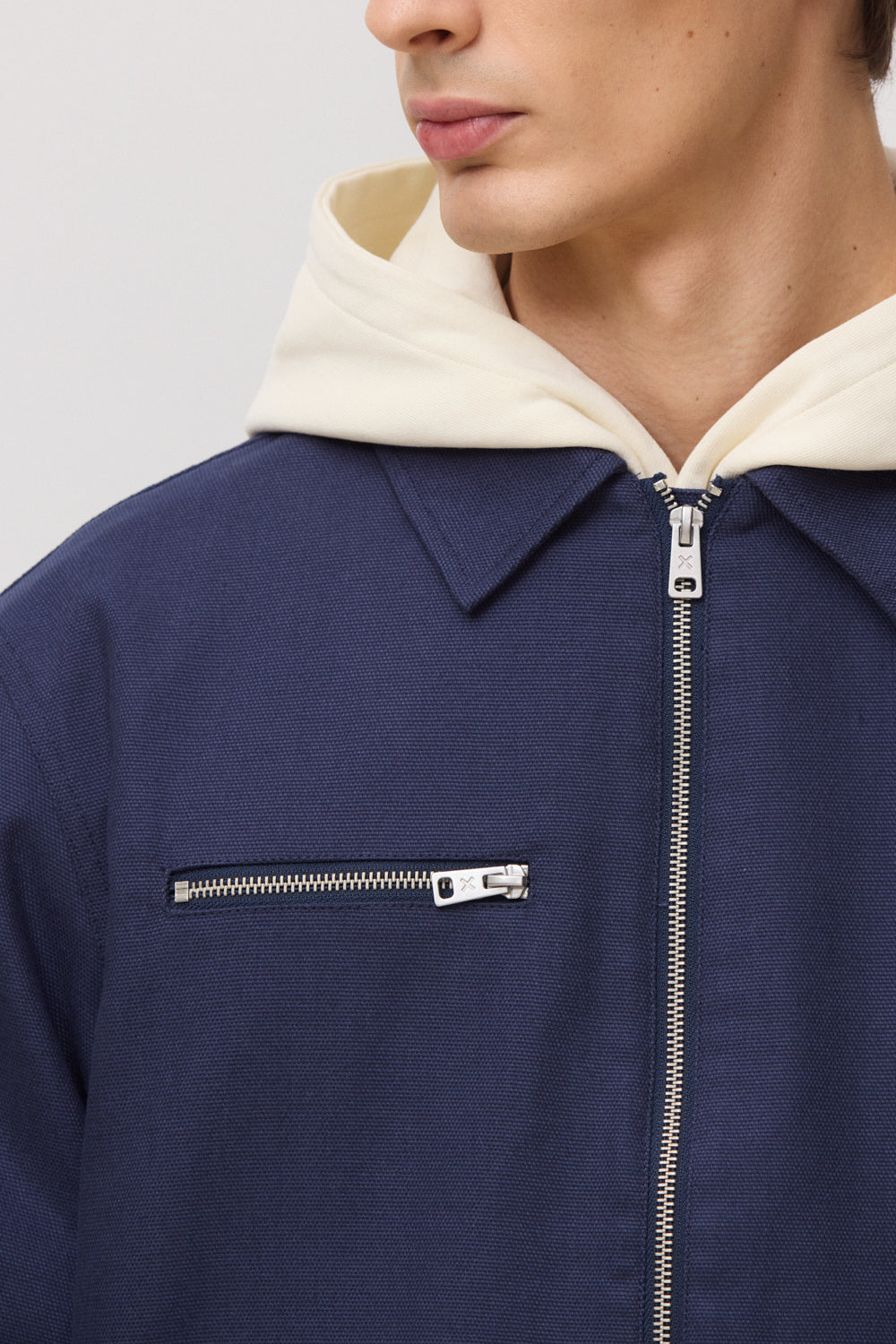 NAVY HAYDEN JACKET
