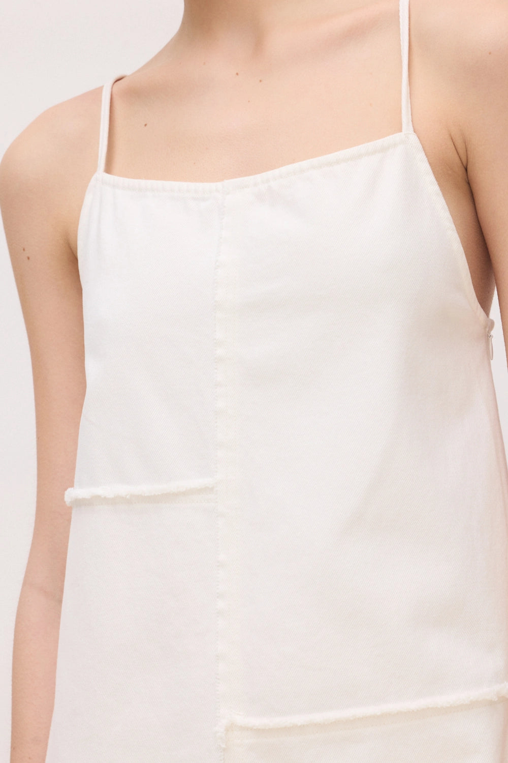 OFF-WHITE TEAR WOMAN SHORT DRESS