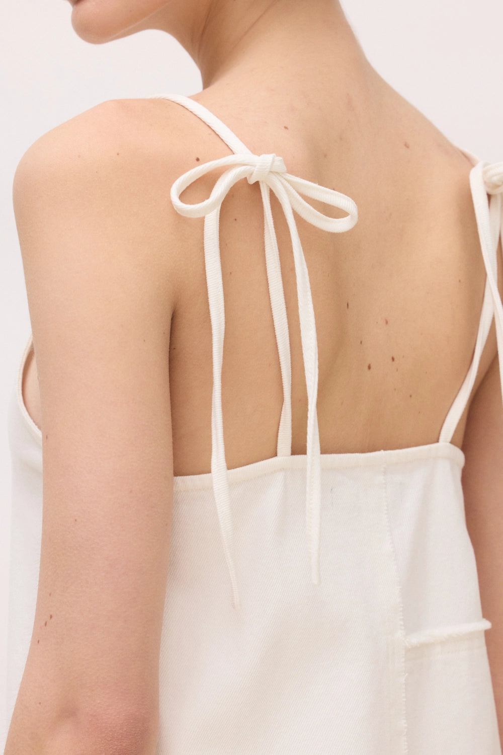 OFF-WHITE TEAR WOMAN SHORT DRESS