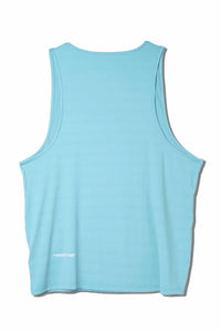 ARONA BLUE RUNNING TANK TOP