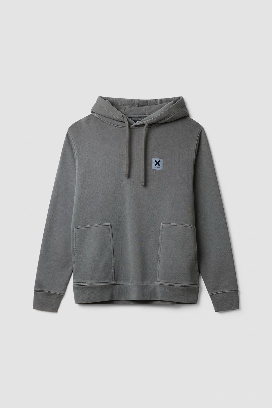 SUDADERA CON CAPUCHA ICONIC ASH