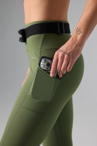 ASTRAL GREEN WOMEN'S ACTIVE LEGGINGS