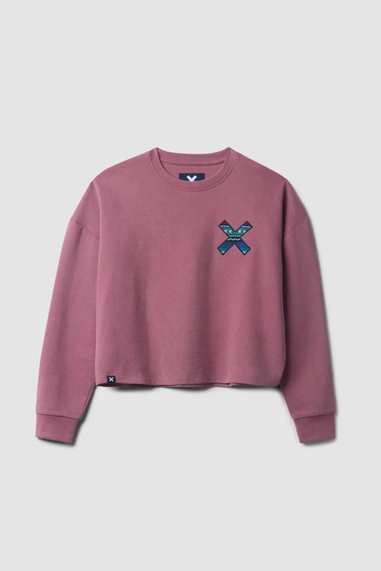 SUDADERA MUJER CLASSIC BERRY