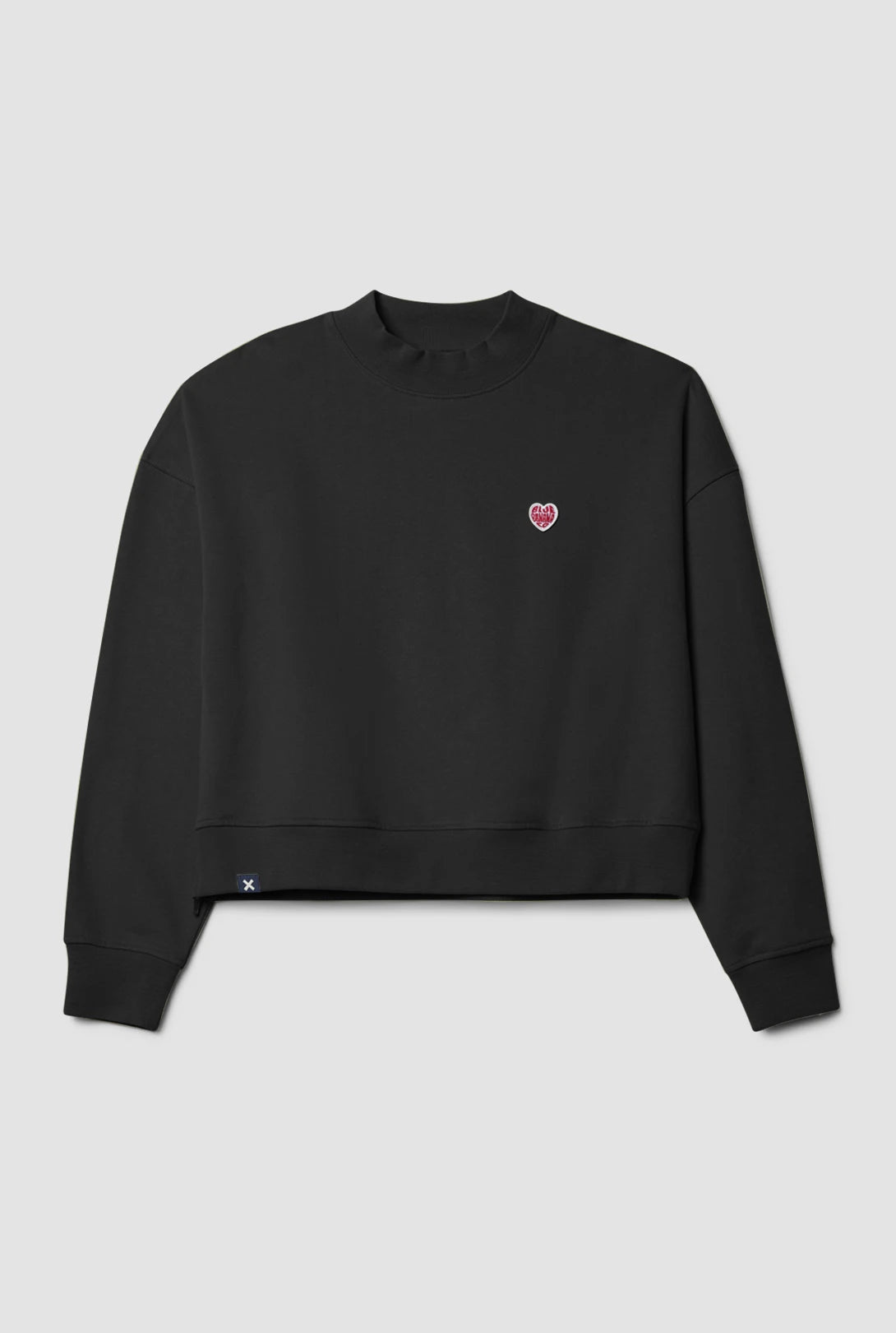 BLACK HEART WOMAN CREW