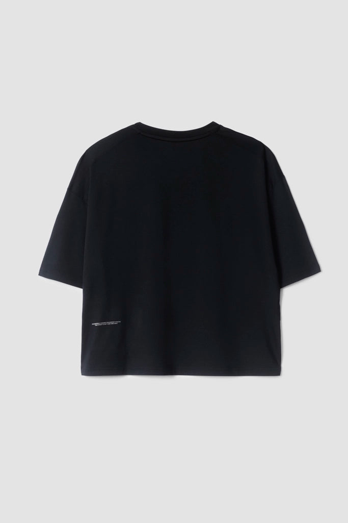BLACK WOMEN'S TRAIN T-SHIRT