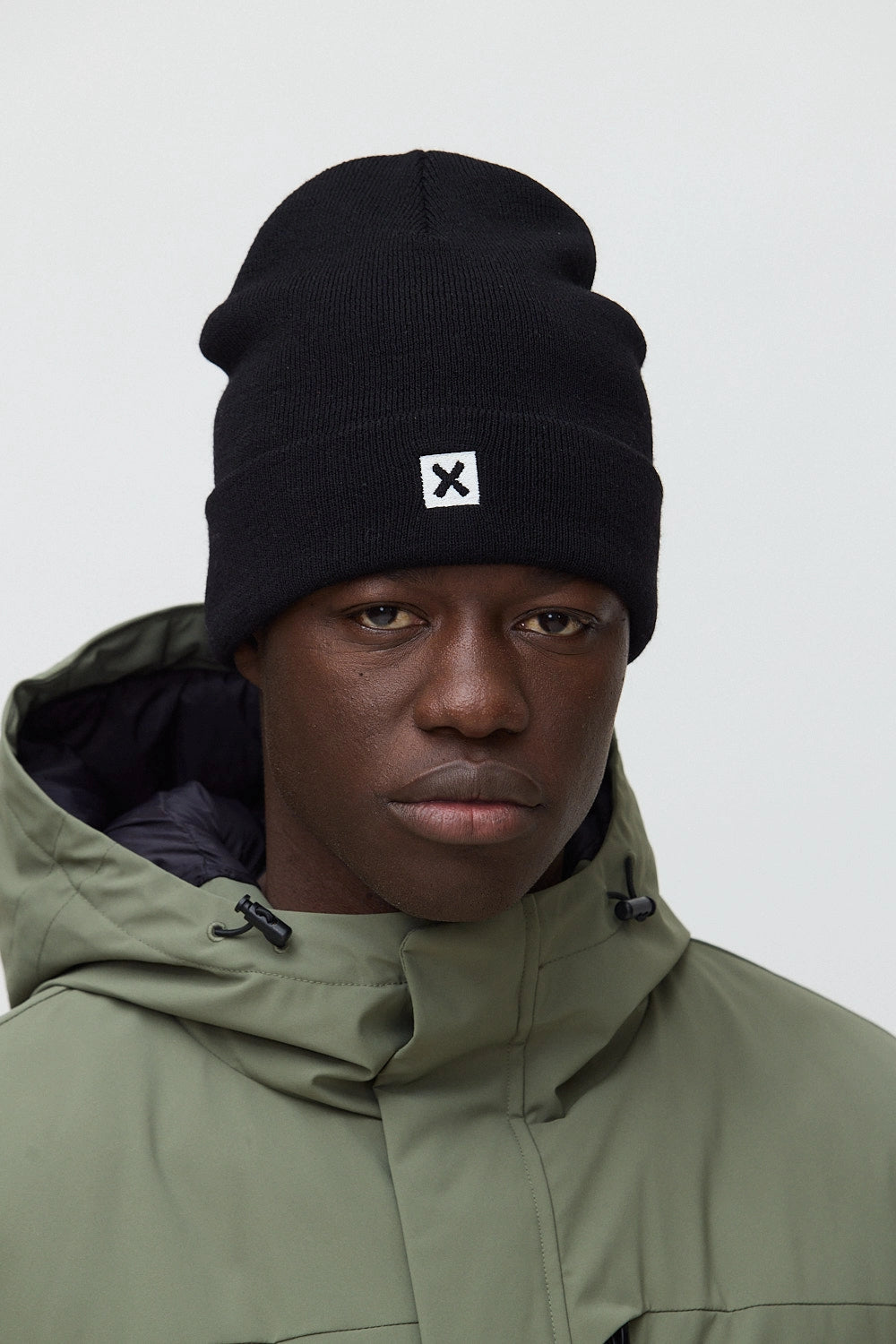 BLACK NATURE BEANIE