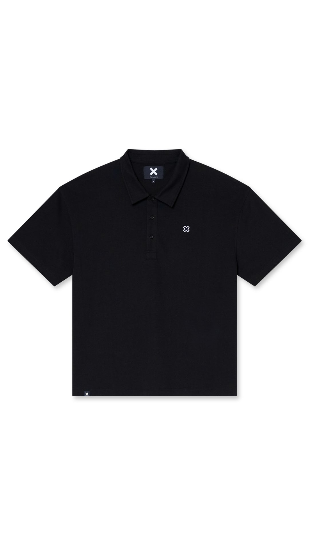POLO PATCH NEGRO