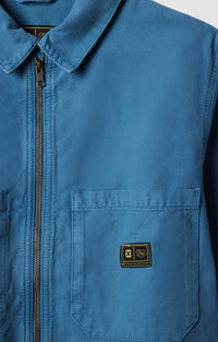 BLUE CRD ZIPPER JACKET